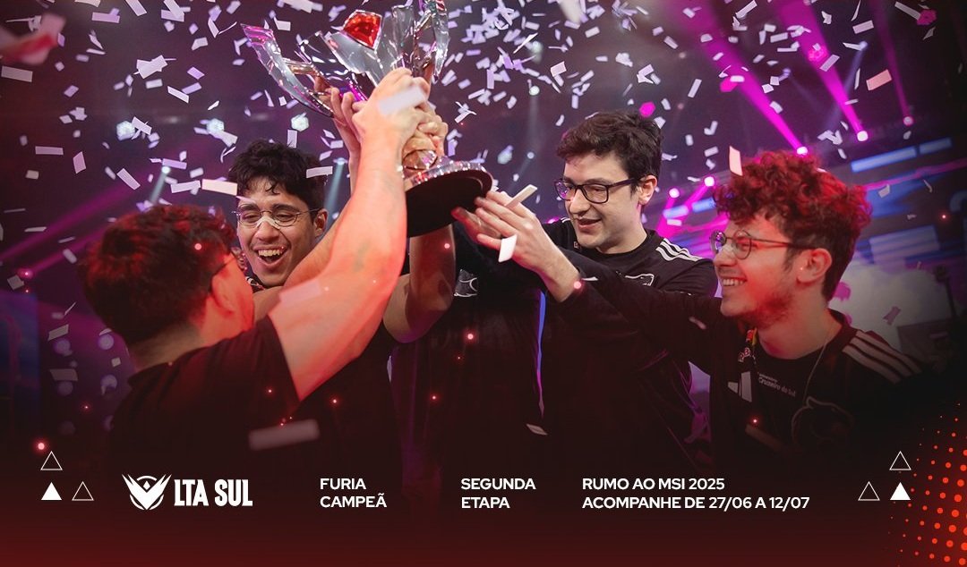 FURIA atropela paiN Gaming por 3×0 e conquista a LTA Sul 2025 – 2ª Etapa
