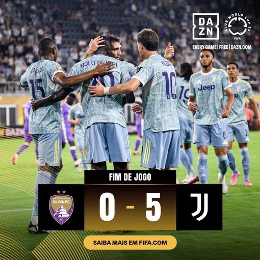 Juventus Faz Estreia Avassaladora na Copa do Mundo de Clubes FIFA 2025, Goleando o Al Ain por 5 a 0